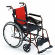 MIKI三貴手動輪椅車 MCV-49JL免充氣胎輕便折疊 鋁合金老人手推代步車