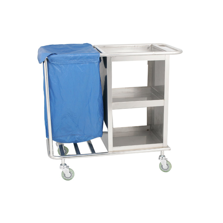 “華瑞”不銹鋼護(hù)理車B433