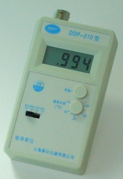 上?？祪x便攜式電導(dǎo)率儀DDP-210