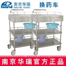 華瑞換藥車 精品不銹鋼B345 Ⅱ型，655×486×925 mm