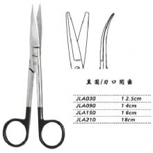 金鐘手術剪直圓 JLA090 14cm 直圓 刃口開齒