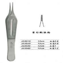 金鐘整形鑷  JD3020 12cm 無鉤 頭寬 0.8