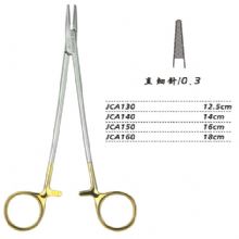 金鐘硬質合金鑲片持針鉗直 細針 JCA150 16cm 直 細針 0.3