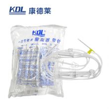 康德萊一次性使用輸血器帶針TS055 雙頭帶針 0.9×28mm 10套/包，200套/箱，一箱起批