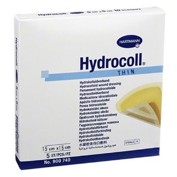 德國保赫曼德濕可水膠體傷口敷料  Hydrocoll THIN（II 代）15cm×15cm 貨號：9007602
