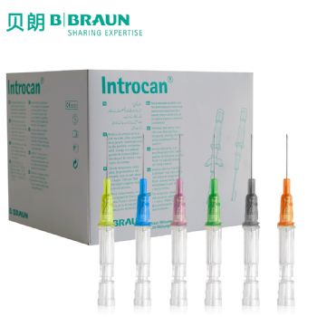 德國貝朗動靜脈留置針I(yè)ntrocan 英初康 24G 直型密閉式不帶翼
