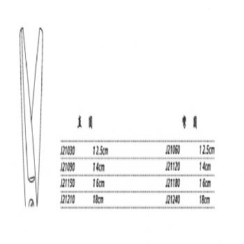 金鐘手術(shù)剪直圓 J21150 16cm 直圓