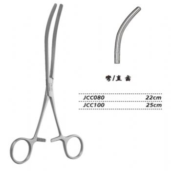 金鐘腸鉗直齒 JCC080 22cm 彎 直齒