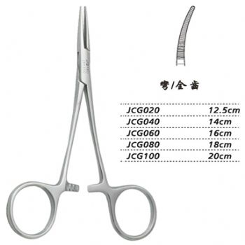 金鐘止血鉗精細 JCG060 16cm 彎全齒 （精細）