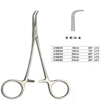 金鐘分離結(jié)扎鉗24cm JC8680 24cm 90°×19全齒