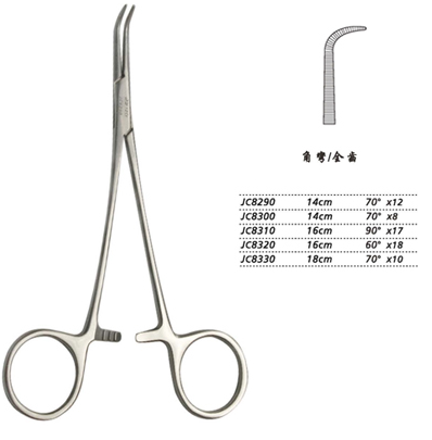 金鐘分離結(jié)扎鉗16cm JC8320 16cm 60°×18全齒