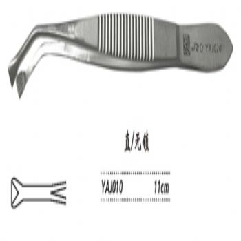 金鐘角膜固定鑷  YAJ010 11cm 直 無(wú)鎖