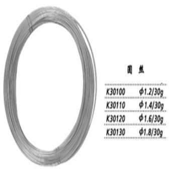 金鐘牙用絲  K30100 圓絲 φ1.2（30g）