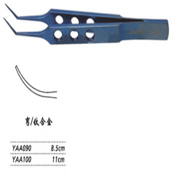 金鐘系線鑷  YAA090 8.5cm 彎（鈦）