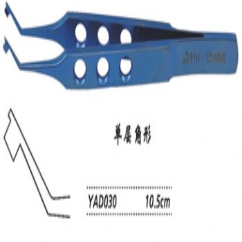 金鐘晶體折疊鑷  YAD030 10.5cm 單層角形