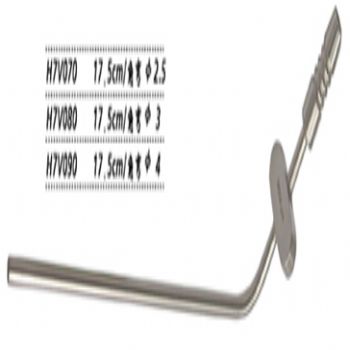 金鐘鼻腔吸引管角彎 H7V070 17.5cm 角彎 φ2.5