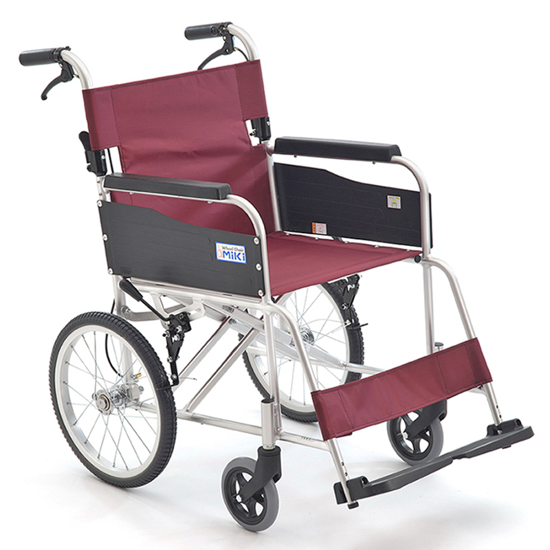 MIKI三貴手動(dòng)輪椅車MPTC-46JL 紅色 S-2