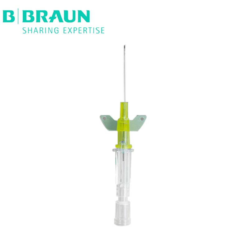 德國(guó)貝朗靜脈留置針安全型 Introcan Safety-W 英全康 24G 安全型 帶翼
