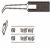 金鐘鼻刮匙角彎 H7S060 17cm 角彎15° 環(huán)形 頭寬7