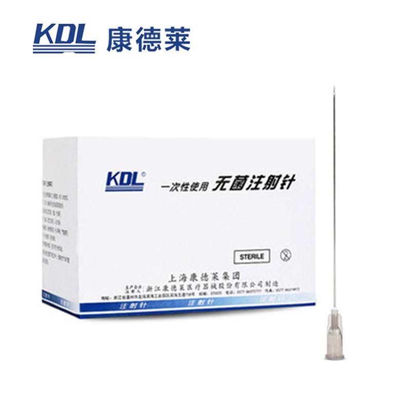 康德萊一次性使用無菌注射針22G 0.7*80mm100支/盒，10000支/箱，一箱起批