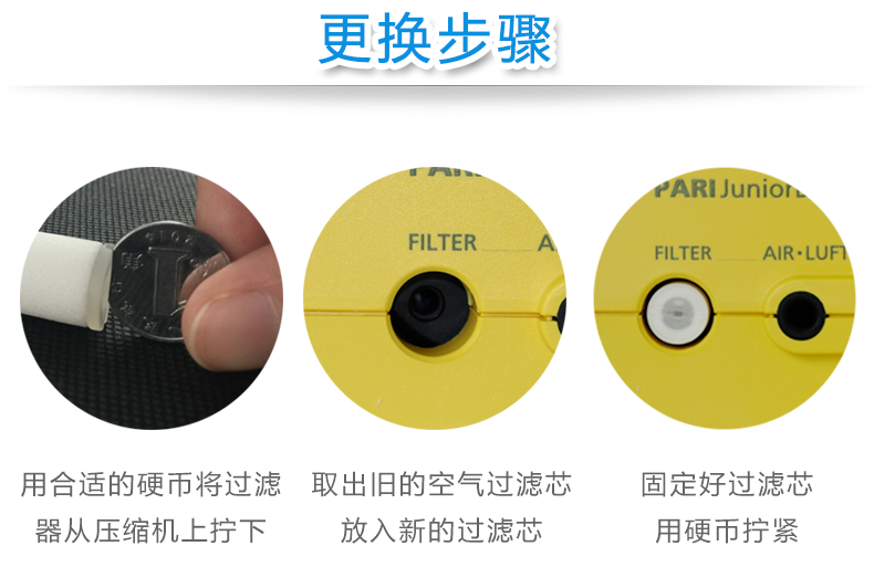 德國(guó)帕瑞PARI霧化器空氣過濾器 家用醫(yī)用壓縮霧化吸入機(jī)過濾芯 帕瑞原裝配件
