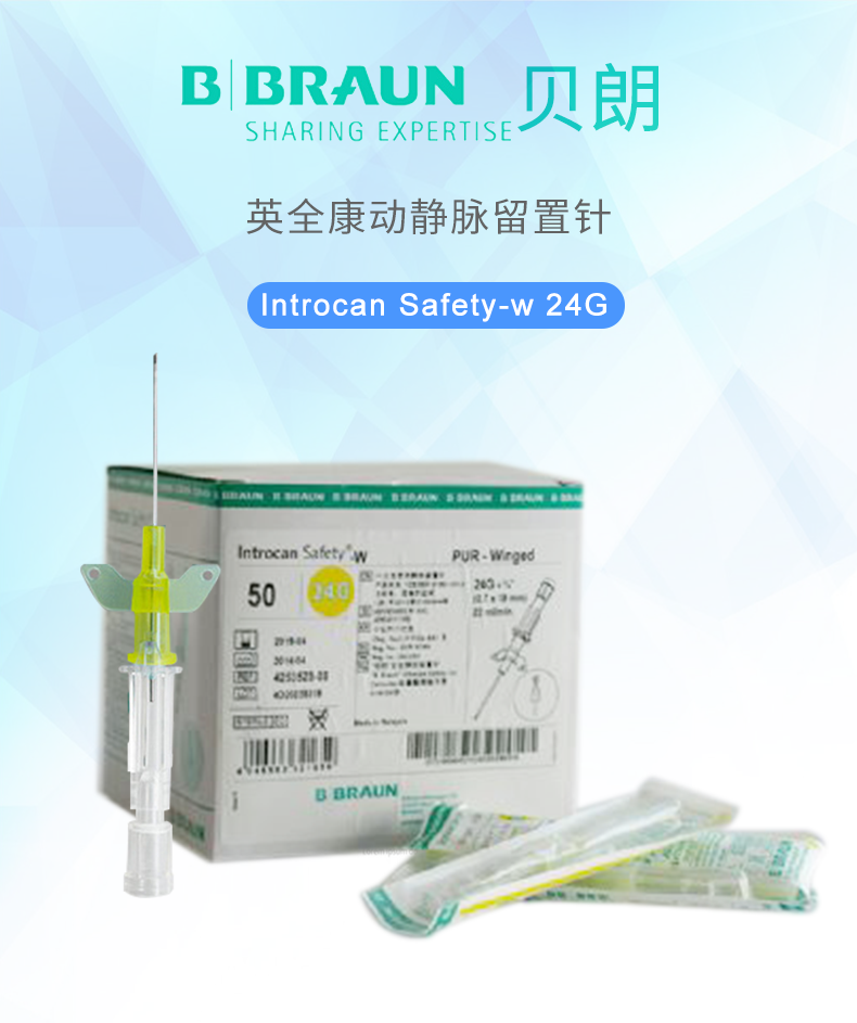 德國(guó)貝朗Introcan Safety-W 英全康24G  